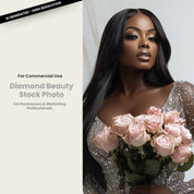 Diamond Collection Stock Photo Melanin Model