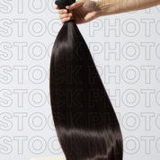 Modern Hair Stock Photo Virgin Straight Bundle