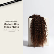 Modern Hair Stock Photo Virgin Curly