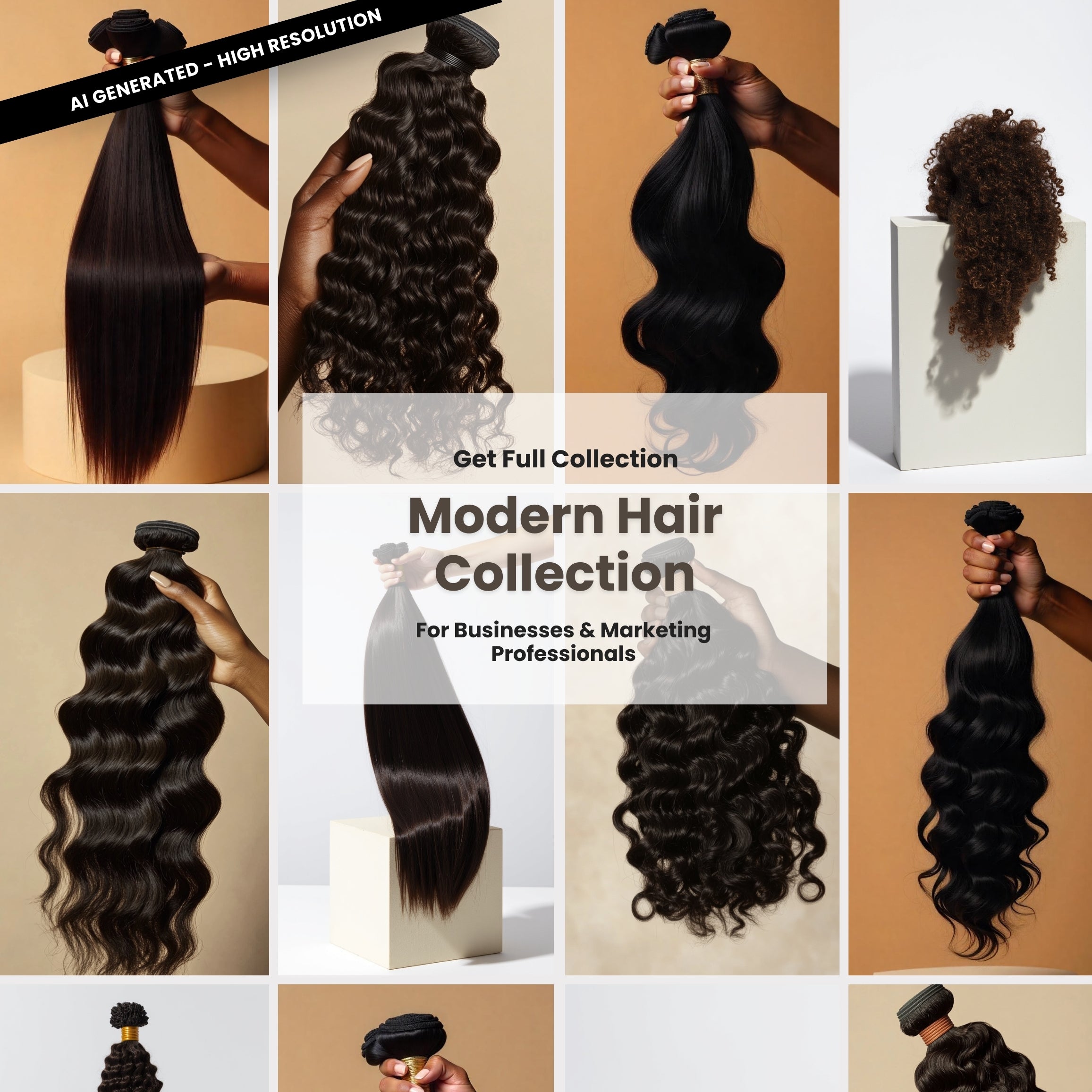 Modern Hair Stock Photo Virgin Kinky Curly