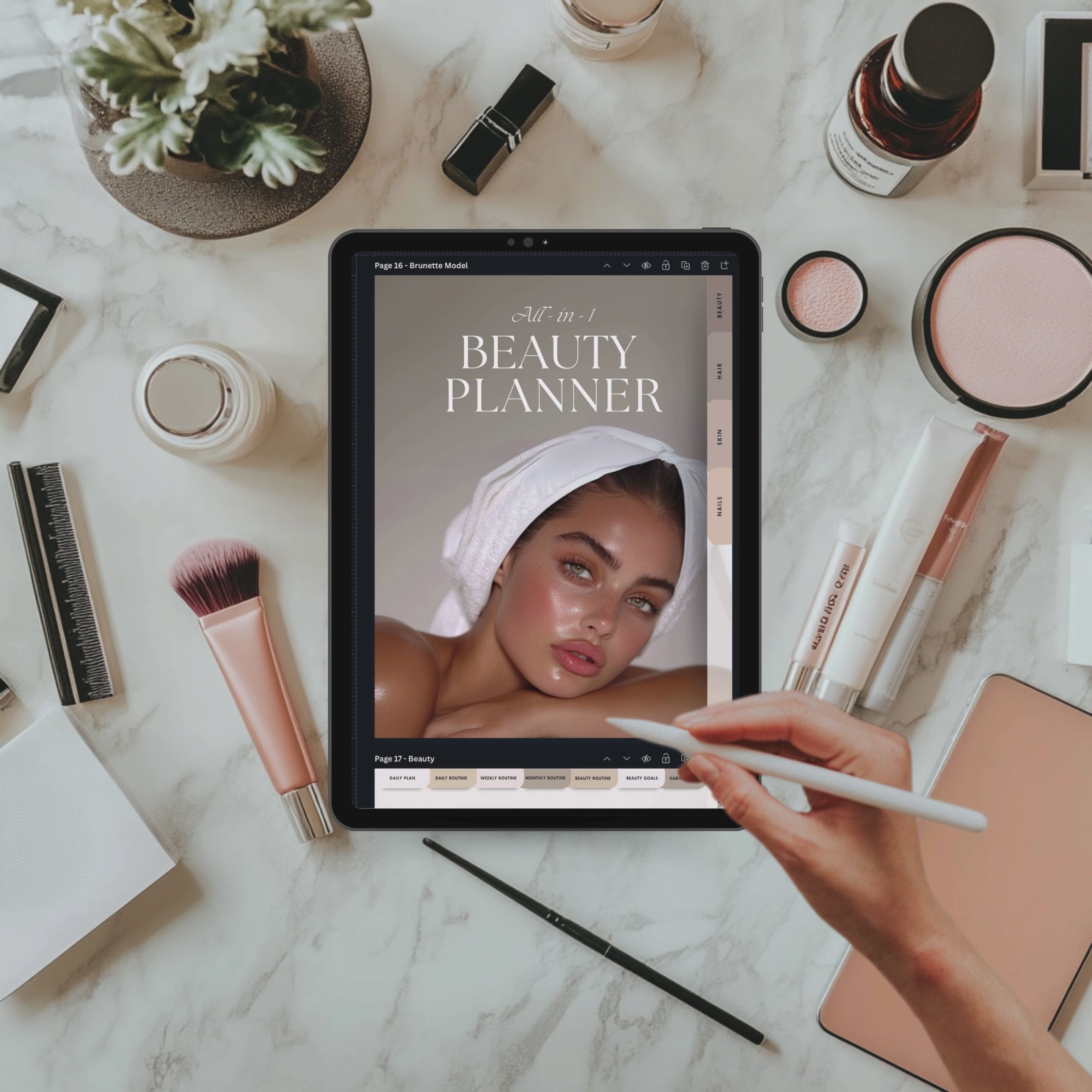 All-in-1 Digital Beauty Planner for Goodnotes